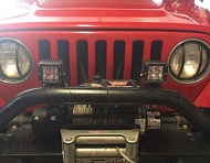 light bar для бампера Jeep