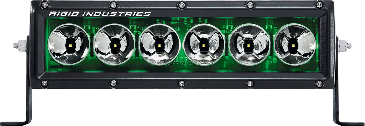 Фары 10″ RADIANCE-серия (6 светодиодов) Зелёная подсветка