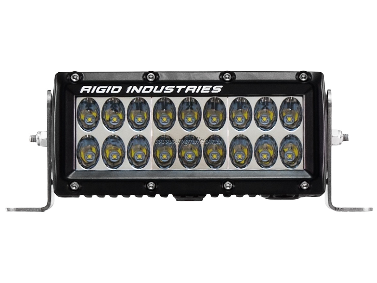 Светодиодные фары Rigid E2-серия 6" - Водительский свет